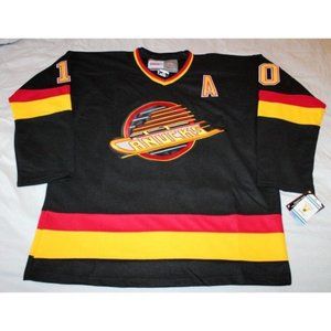 NHL Hockey Vintage Vancouver Canucks Pavel Bure #10 Sewn Jersey 50 Large CCM NWT